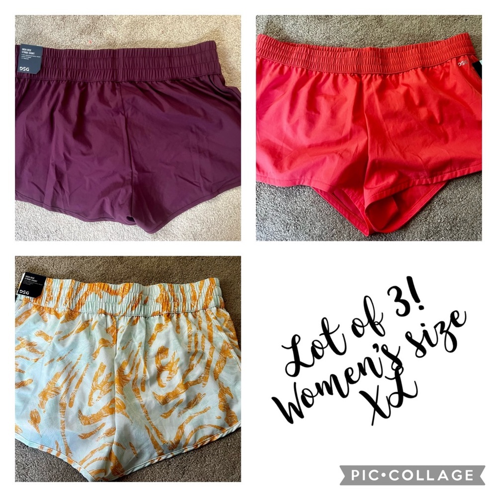 Womens Running Shorts - Lot of 3 pairs